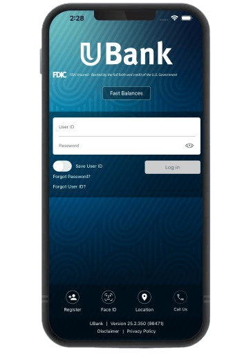 UBank Mobile App - One simple login